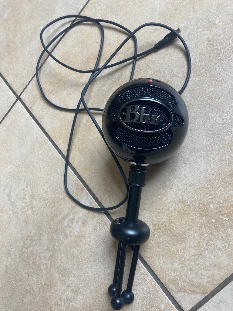 Blue Microphones Snowball microfoon USB aansluiting, Ophalen of Verzenden, Zo goed als nieuw, Overige typen