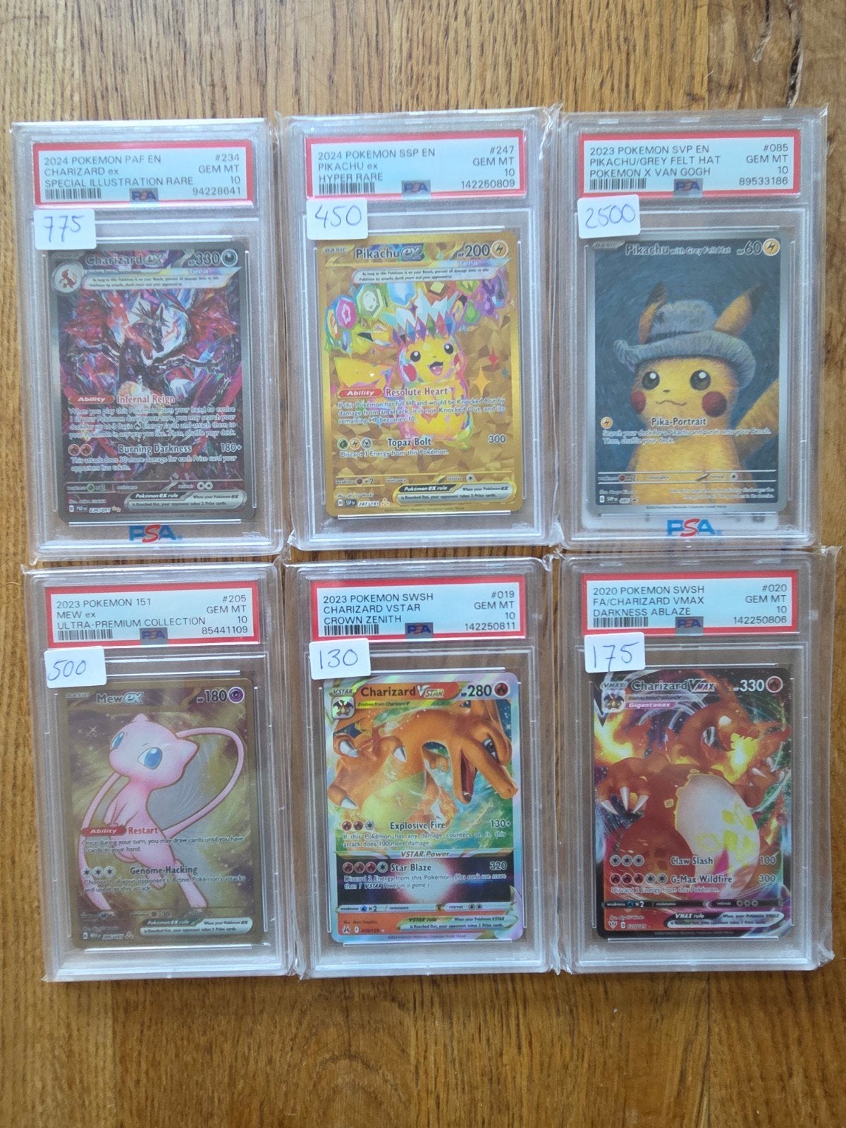 heel veel leuke psa slabs te koop!, Ophalen of Verzenden, Zo goed als nieuw