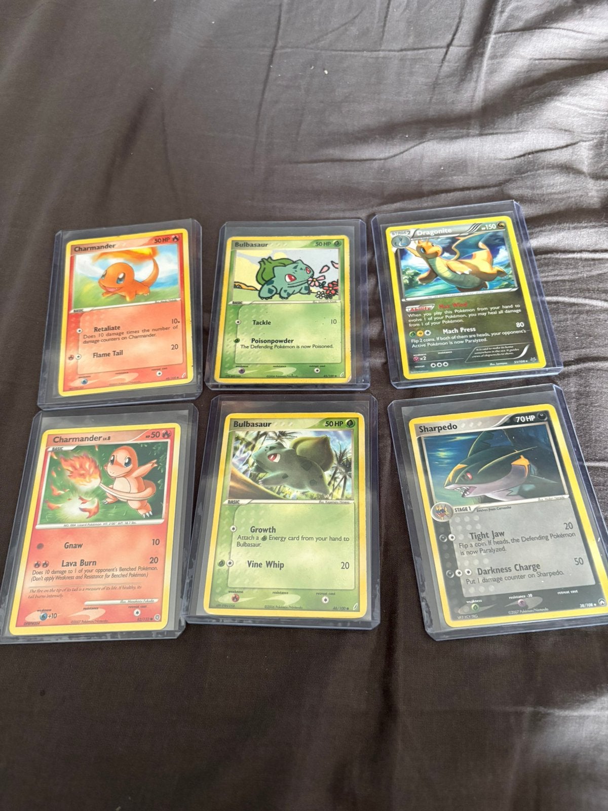 6 vintage pokemon kaarten, Ophalen of Verzenden, Zo goed als nieuw, Meerdere kaarten