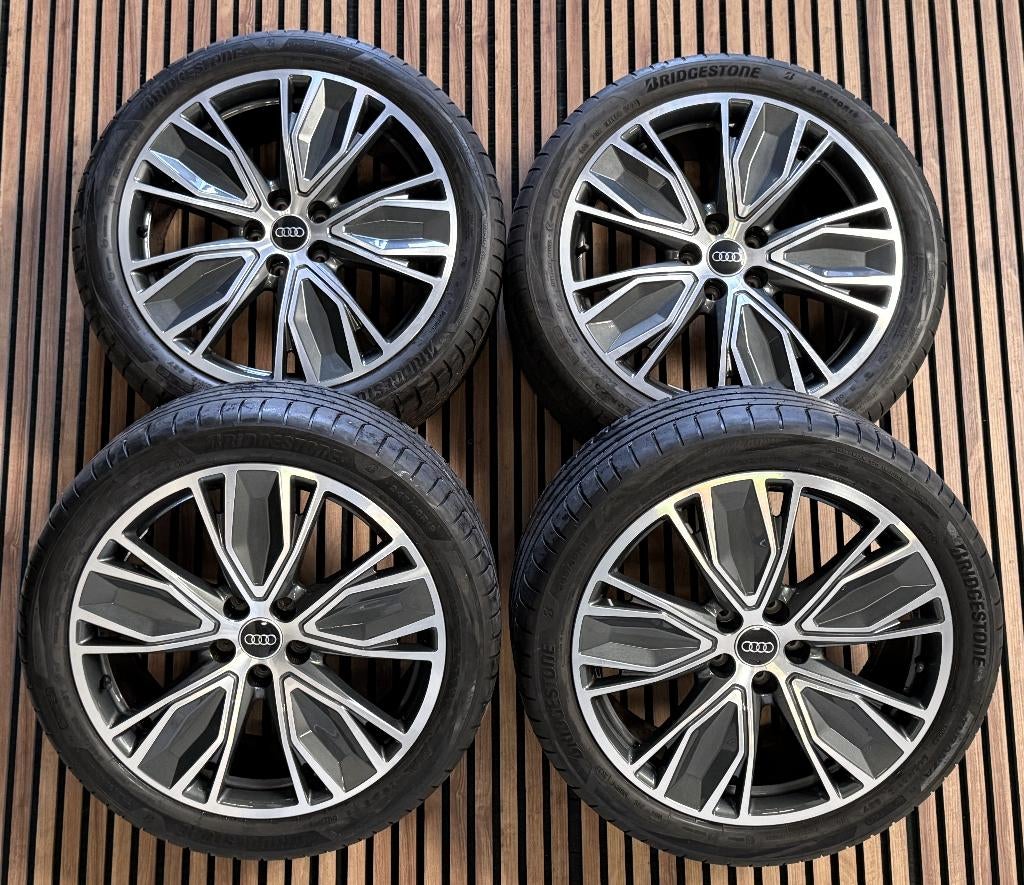 Super dikke set 19' Audi velgen 5x112 245/40/19, Auto-onderdelen, Banden en Velgen, Velg(en), Zomerbanden, 19 inch, 245 mm, Personenwagen