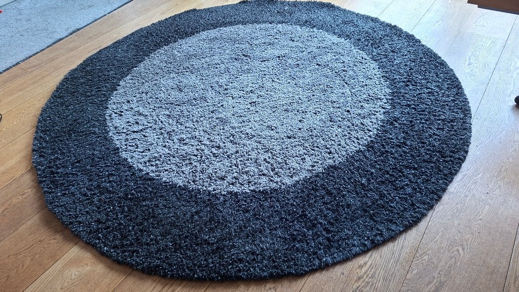 Rond vloerkleed. 200x200., Ophalen, Gebruikt, Rond, 200 cm of meer