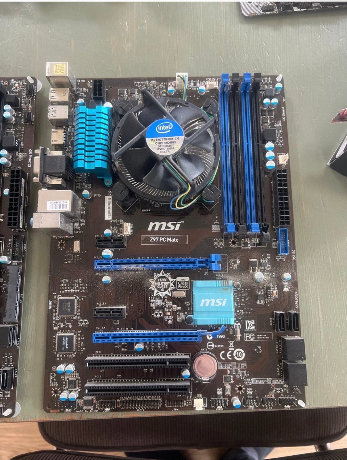 Diverse MSI Moederborden met Intel CPU's en Fans, Computers en Software, Ophalen of Verzenden, Gebruikt, Intel, DDR4
