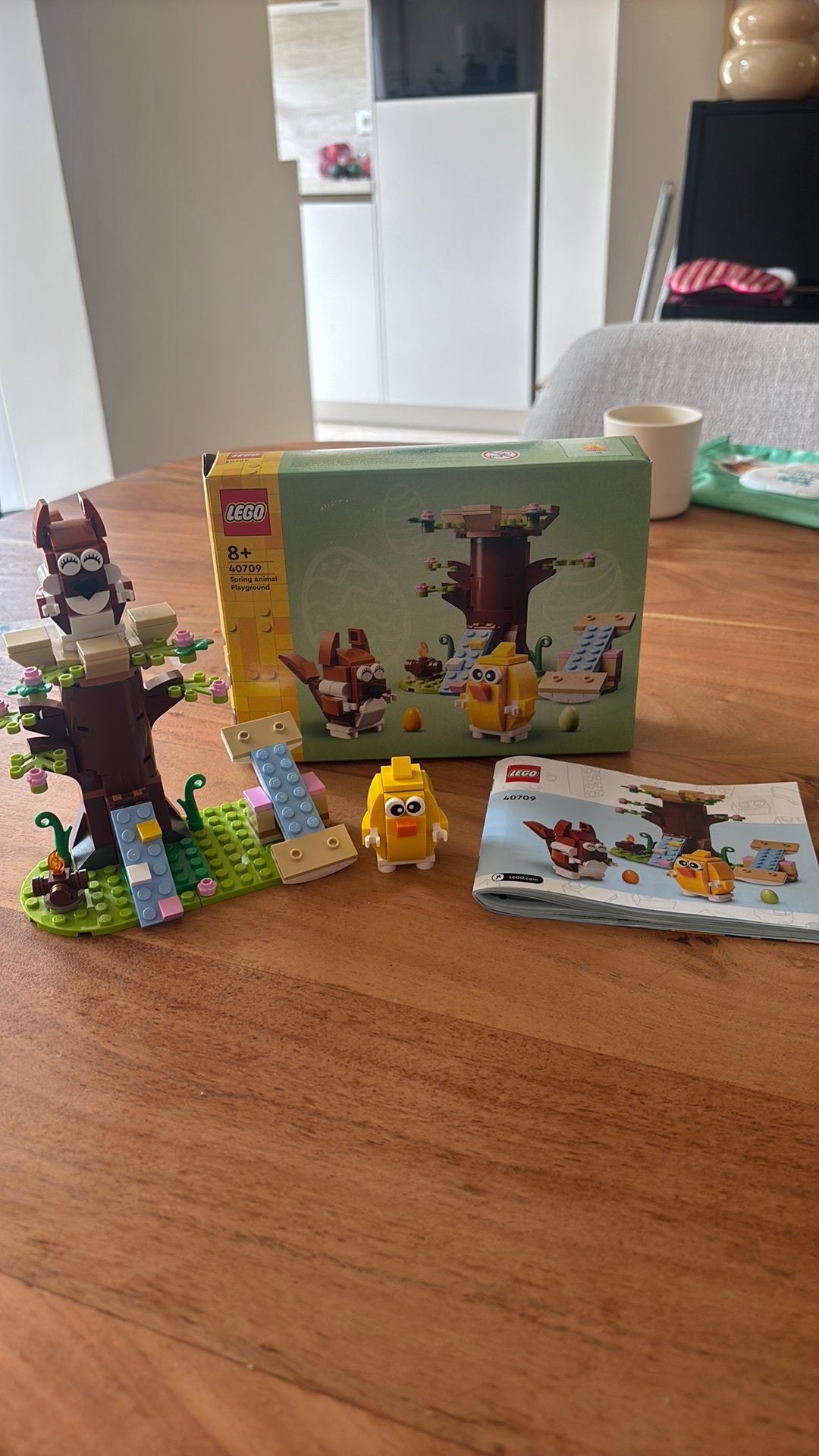 Lego 40709 8+ spring animal playground, Ophalen, Zo goed als nieuw