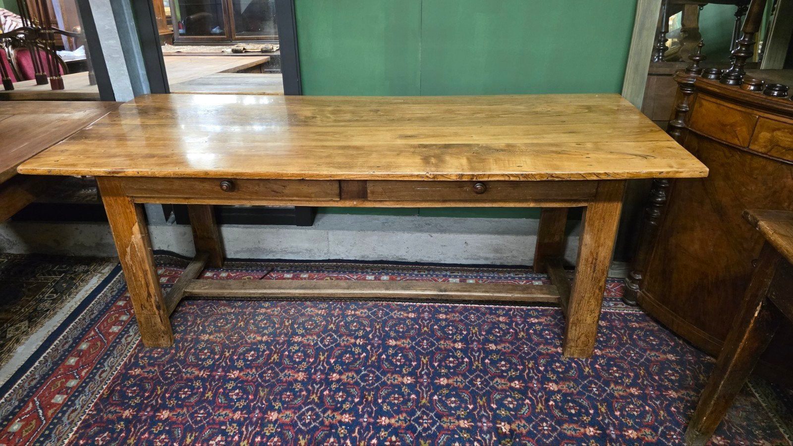 subliem mooie antieke Franse boeren eettafel