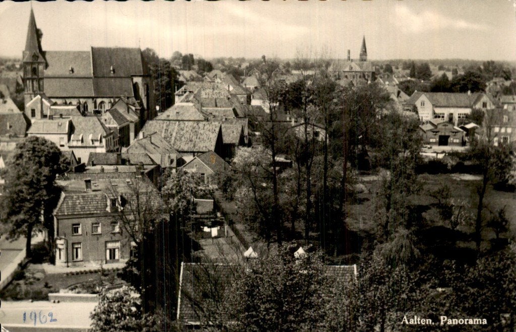 Aalten - Panorama - Panorama, Ophalen of Verzenden, 1960 tot 1980, Gelopen, Gelderland