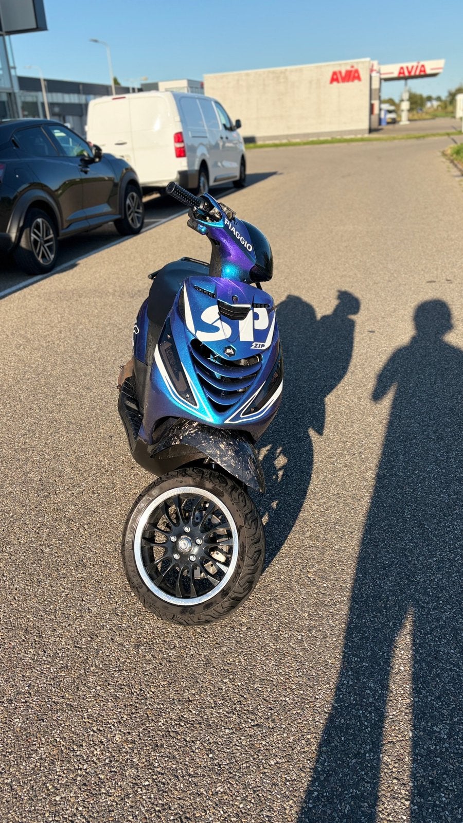 Zip 70cc SP vork, Ophalen, Tweetakt, Gebruikt, Maximaal 45 km/u