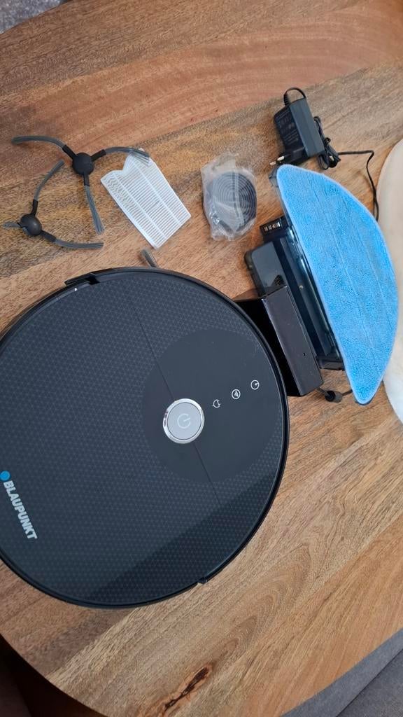 Blaupunkt Robot Stofzuiger met Dweilfunctie, Ophalen of Verzenden, Zo goed als nieuw, Robotstofzuiger, Minder dan 1200 watt