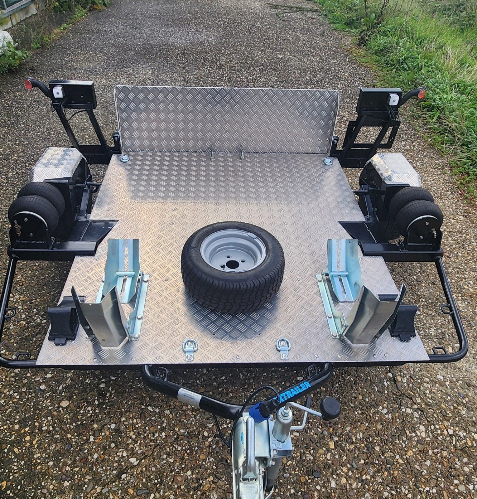 Airtrailer Duo Ongeremd - Motortrailer voor 2 motoren, Motoren, Ophalen, Gebruikt