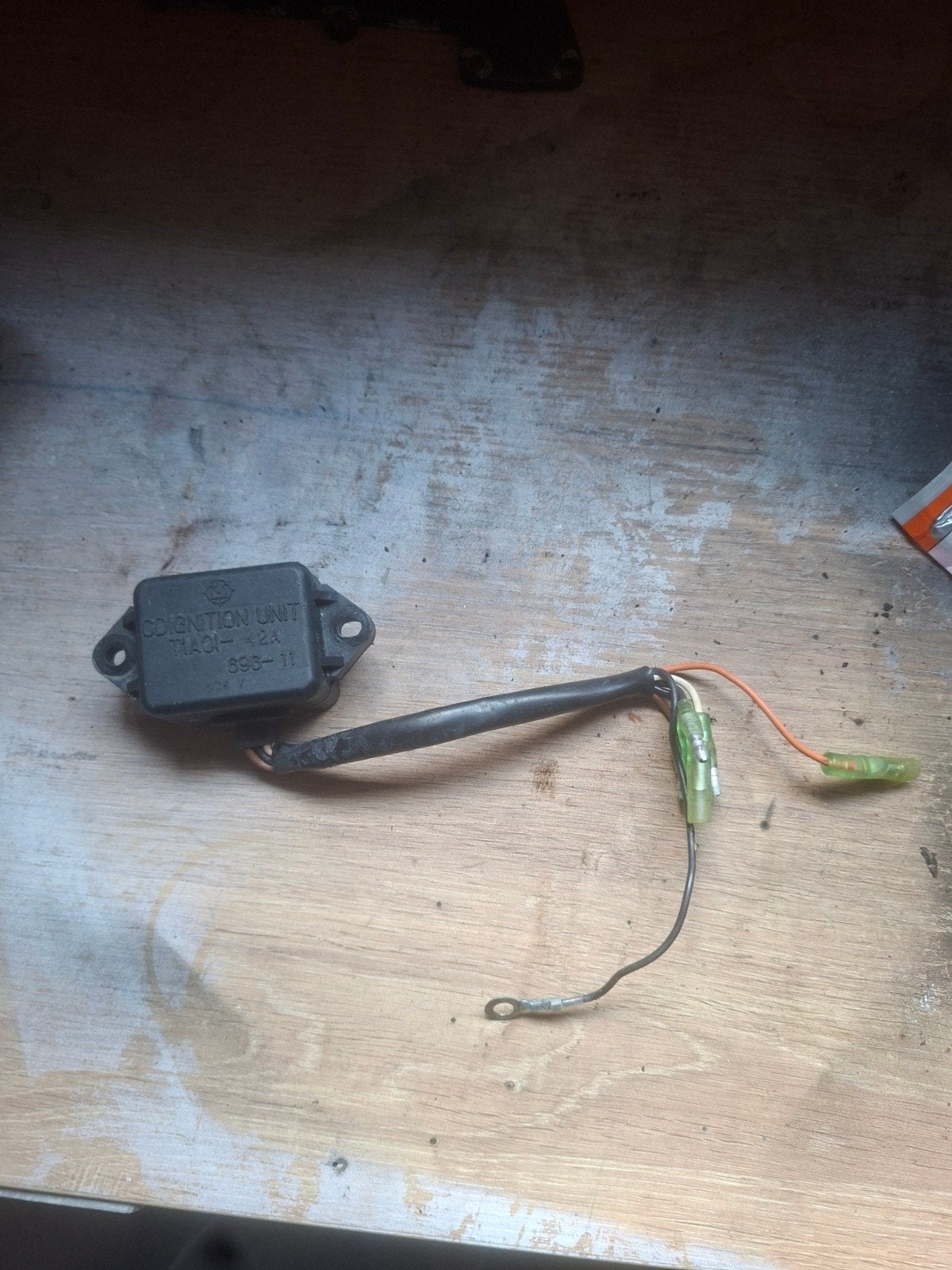 CDI unit Yamaha 8pk 2-takt buitenboordmotor, Ophalen of Verzenden, Gebruikt, Motor en Techniek