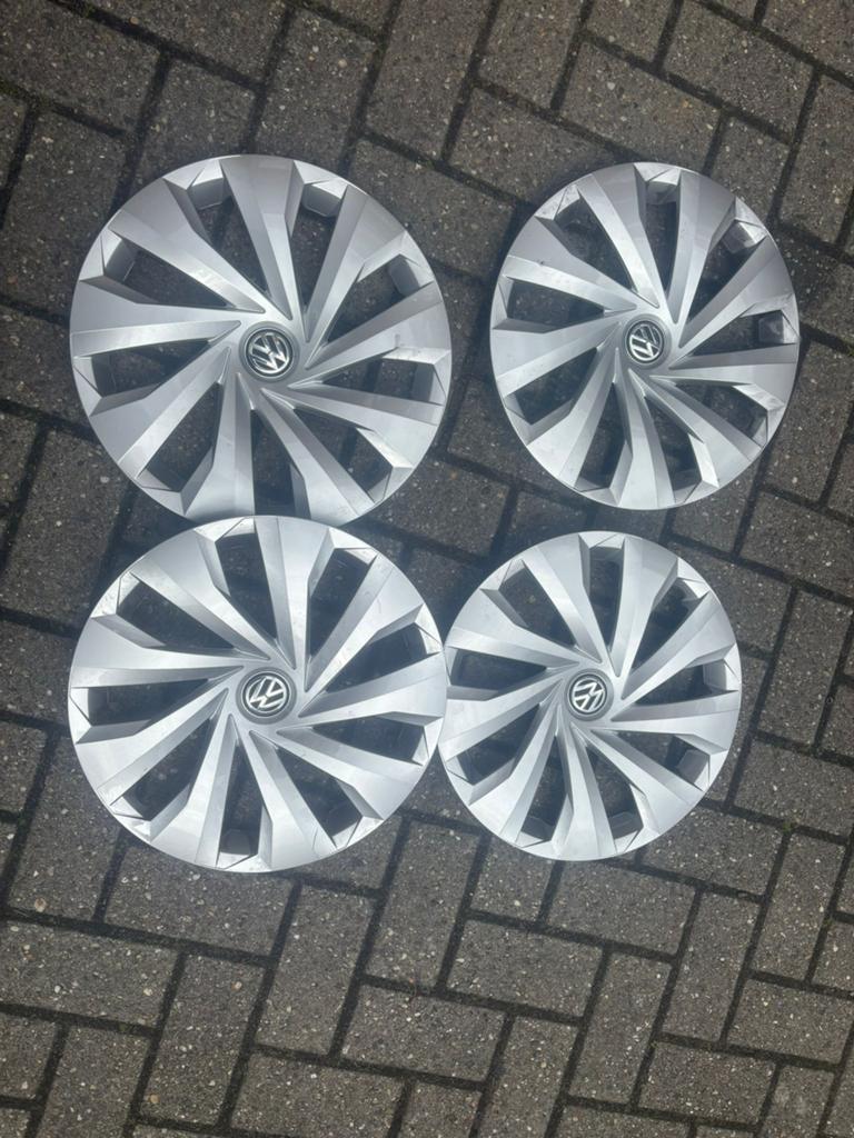 Vw polo wieldoppen, Auto diversen, Wieldoppen, Ophalen of Verzenden, Zo goed als nieuw