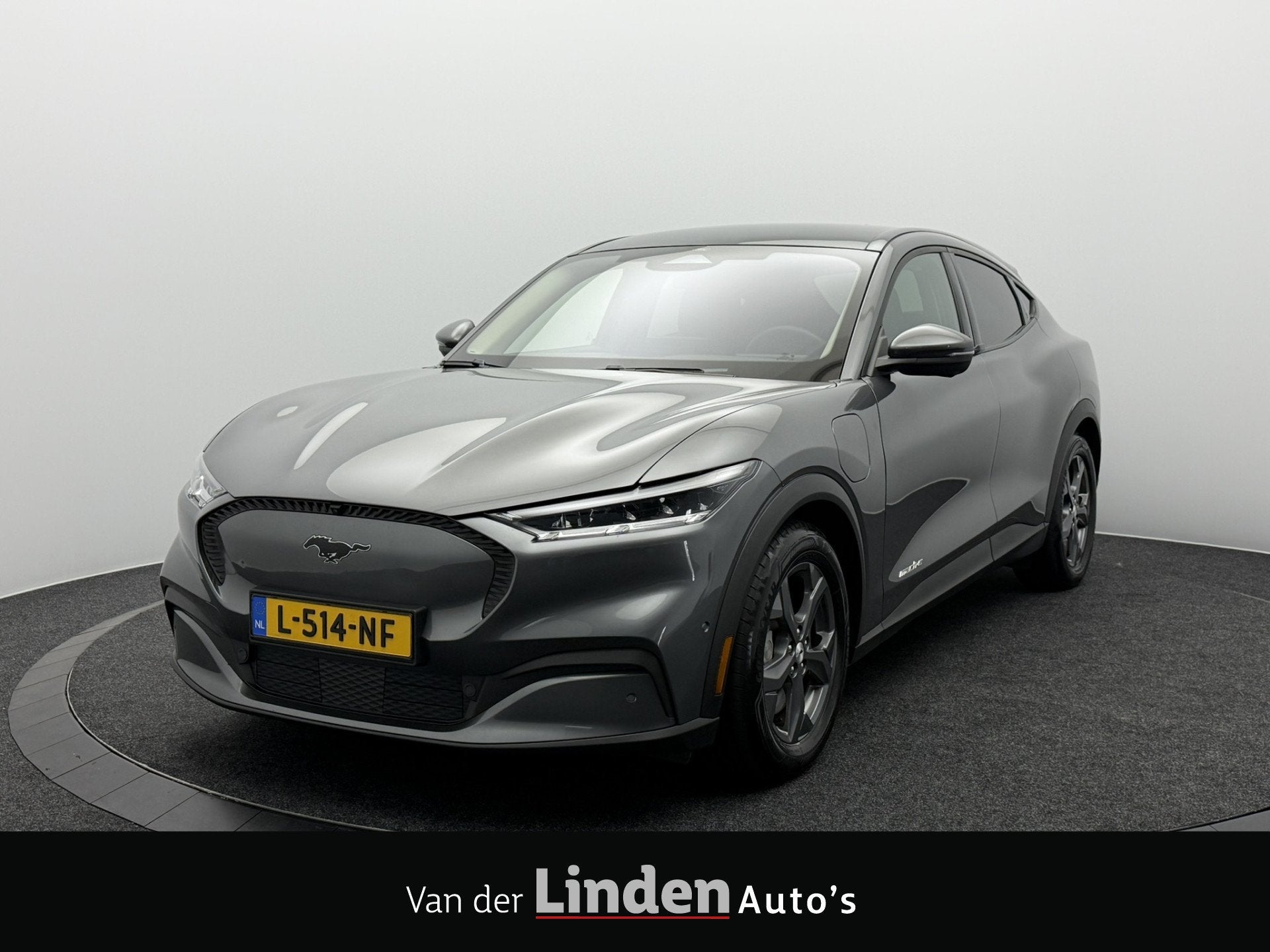 Ford Mustang Mach-E RWD 75 kWh SOH 92,2% | Panoramadak | 360, Auto's, Dealer onderhouden, Achterwielaandrijving, Gebruikt, 31 min
