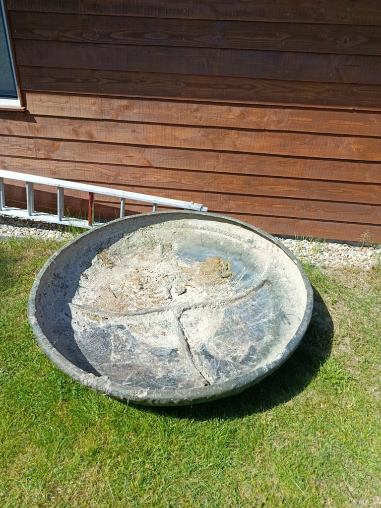 Grote plantenbak polyester, vijver, waterornament, Tuin en Terras, Ophalen, Kunststof, Gebruikt, 100 cm of meer