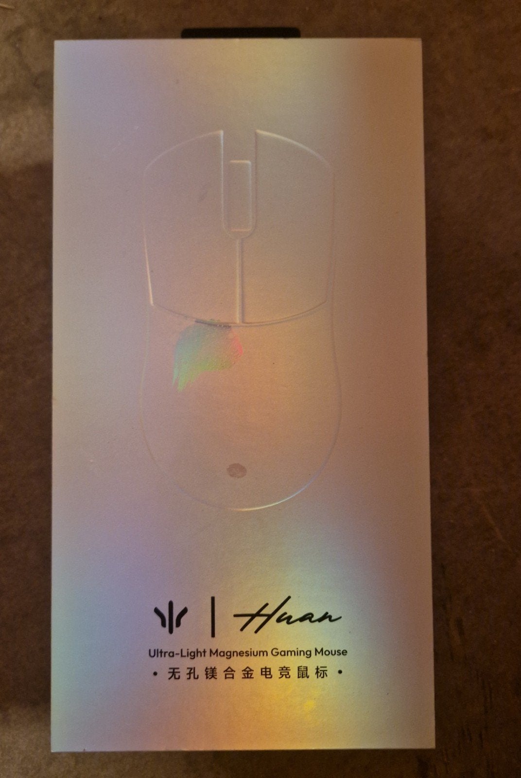 WLmouse Huan Stainless Magnesium Alloy wit, Computers en Software, Muizen, Muis, Nieuw, Ophalen of Verzenden, WL mouse