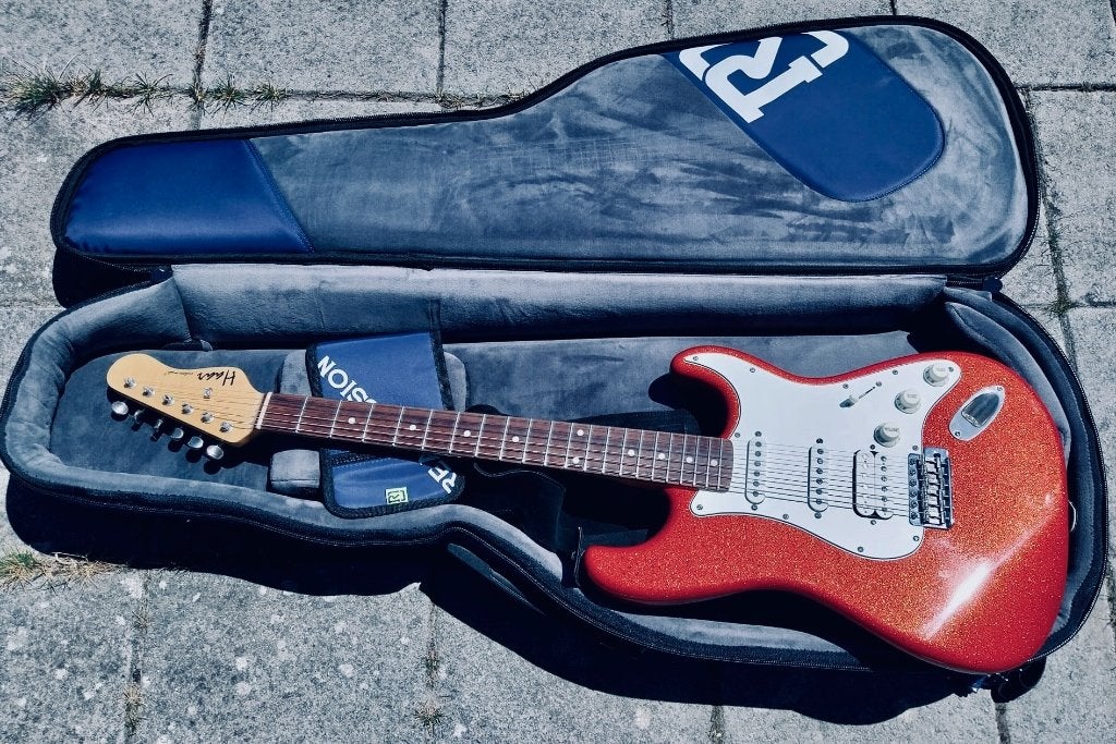 Haar Stratocaster (Suhr ML pickups) incl. gigbag, Ophalen, Zo goed als nieuw, Solid body, Overige merken
