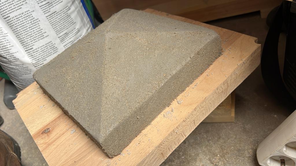 Paalmuts 23x23cm - penantafdekker, Ophalen, Nieuw, Beton, Overige typen