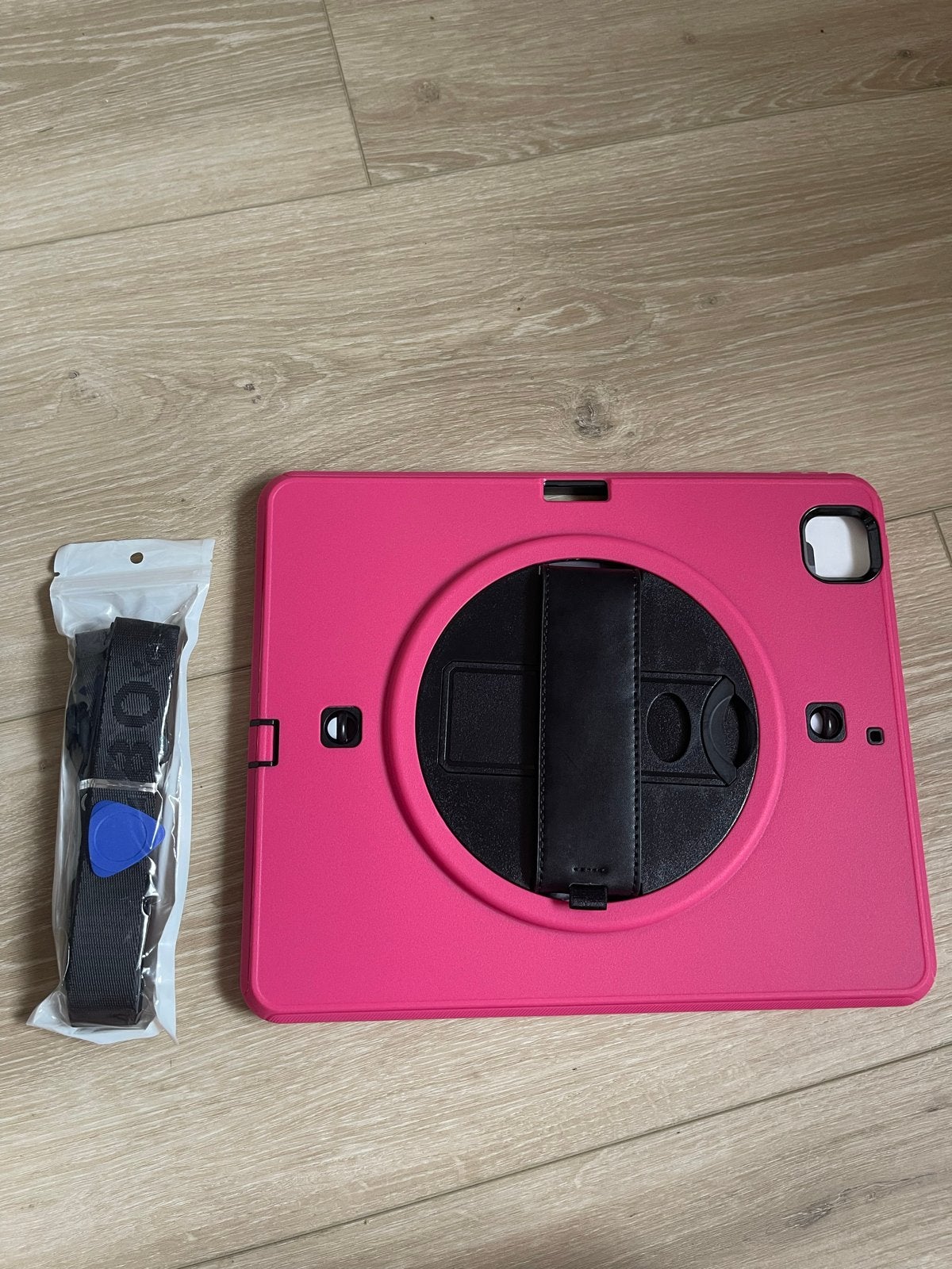 Hoes voor iPad 12.9 inch (2020/2021) - Roze, Schokbestendig, Computers en Software, Ophalen of Verzenden, Nieuw