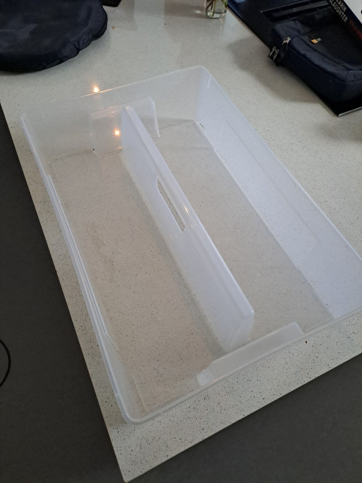 Ikea Samla Inzetbak - Transparant Opbergsysteem, Ophalen, Gebruikt, Kunststof