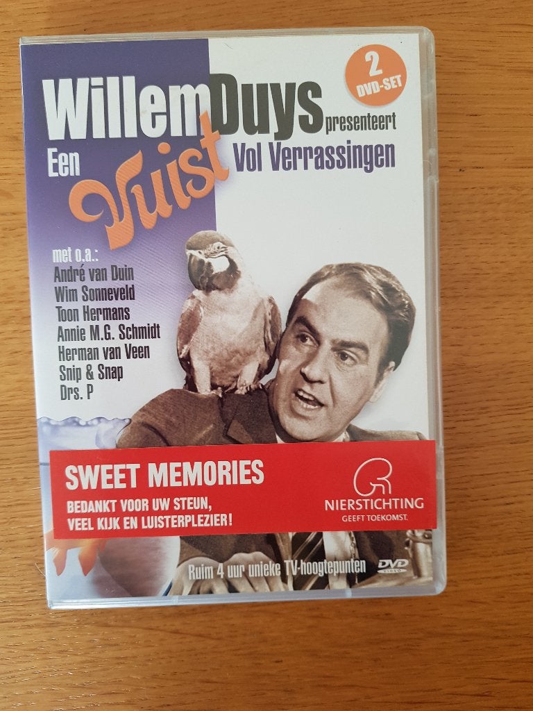 willem duys , een vuist vol verrasingen 2 dvd set., Alle leeftijden, Ophalen of Verzenden, Zo goed als nieuw, Tv-programma of Sketches
