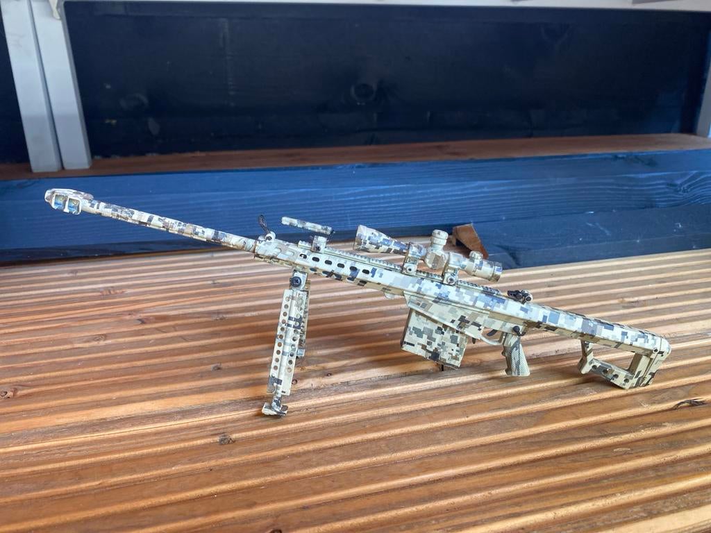 Sniper model voor verzamelaars - gedetailleerd en uniek, Verzamelen, Ophalen of Verzenden, Zo goed als nieuw