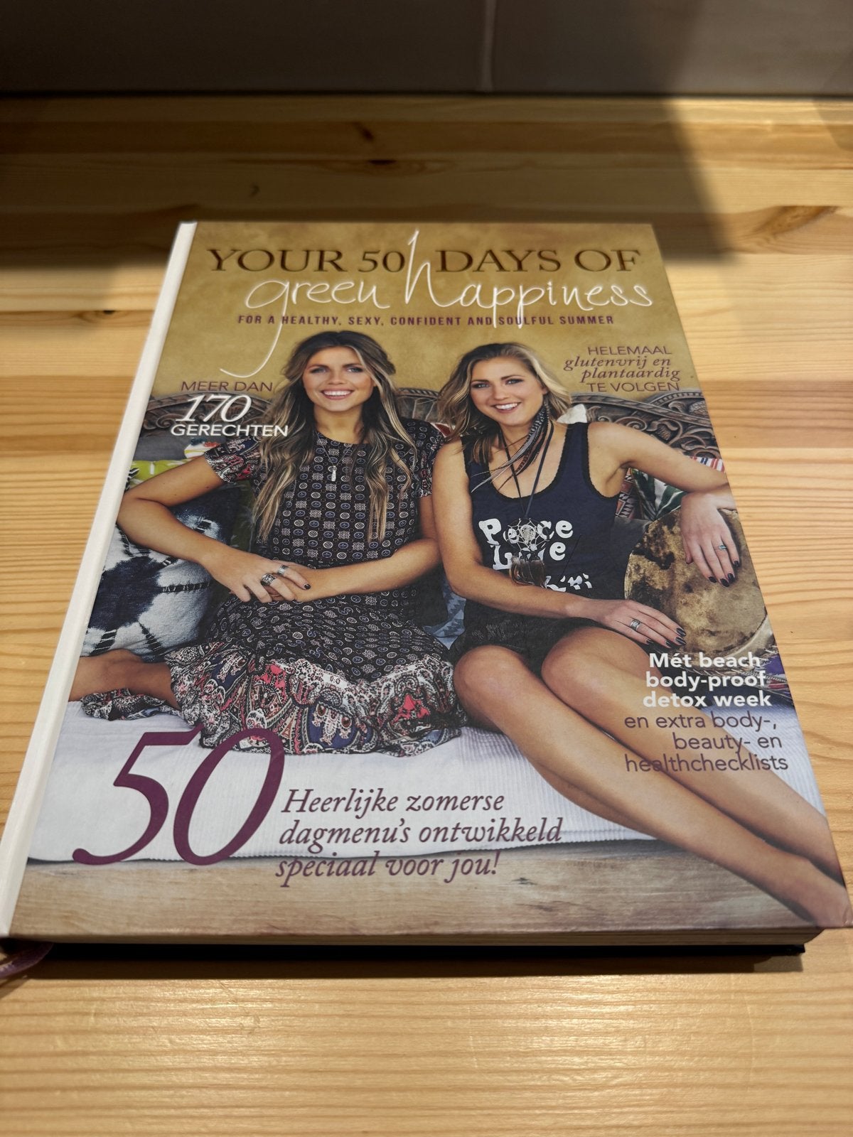 Your 50 Days of Green Happiness - Gezond kookboek, Boeken, Ophalen of Verzenden, Zo goed als nieuw, Dieet en Voeding