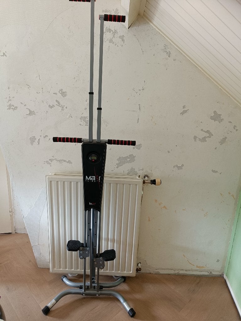 MaxiClimber Classic - Vertical Climber, Sport en Fitness, Ophalen, Gebruikt, Aluminium, Benen