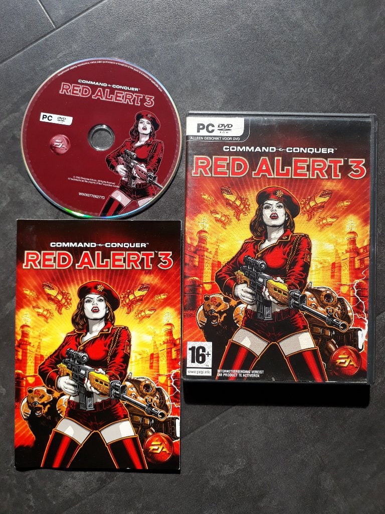 PC Game - Command & Conquer Red Alert 3, 1 speler, Ophalen of Verzenden, Zo goed als nieuw, Strategie en Constructie