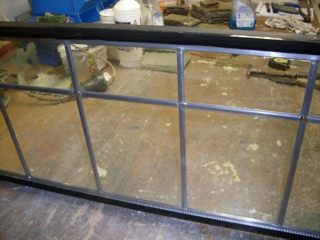 glas in lood, Ophalen, Overige stijlen, Nieuw, Wit