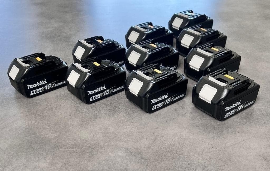 Makita BL1850B 18V 5.0Ah LXT Accu Li-ion LED Indicator 10x, Audio, Tv en Foto, Accu's en Batterijen, Ophalen of Verzenden, Nieuw