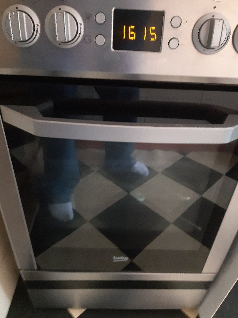 Gasfornuis met oven, Witgoed en Apparatuur, Ophalen, Gebruikt, 4 kookzones, Gas