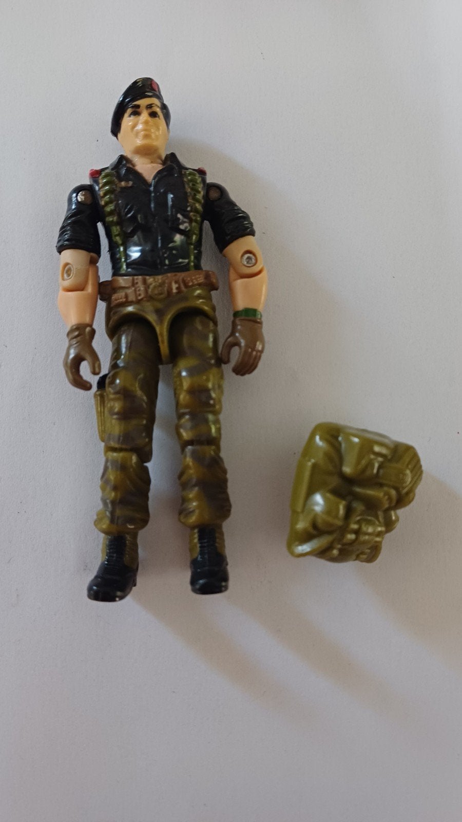 Vintage G.I. Joe Flint Actiefiguur (1985) - ARAH Hasbro, Ophalen of Verzenden