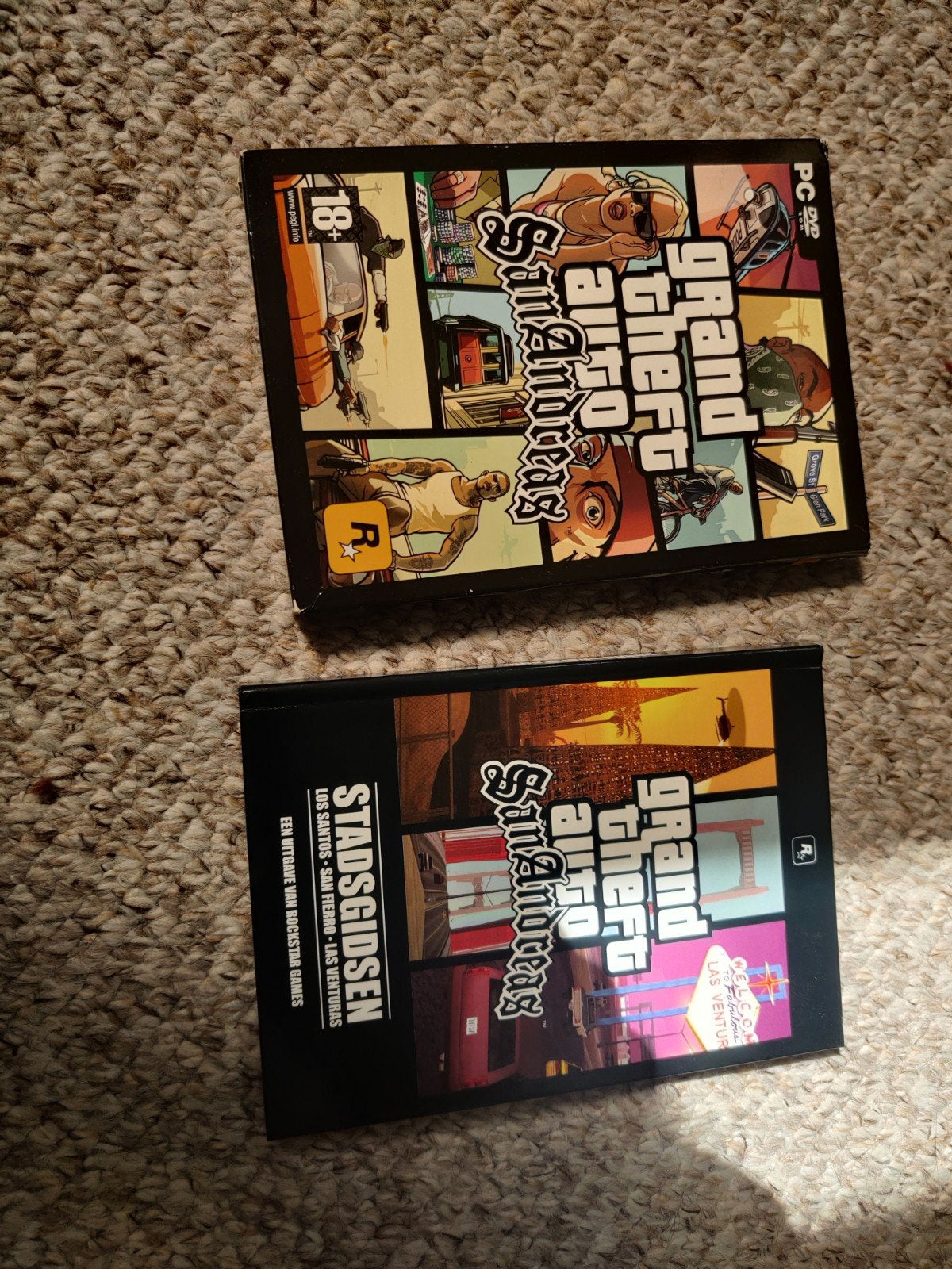 GTA San Andreas PC Special Edition + Uitgebreid Boek, Avontuur en Actie, Gebruikt, Vanaf 18 jaar, 1 speler