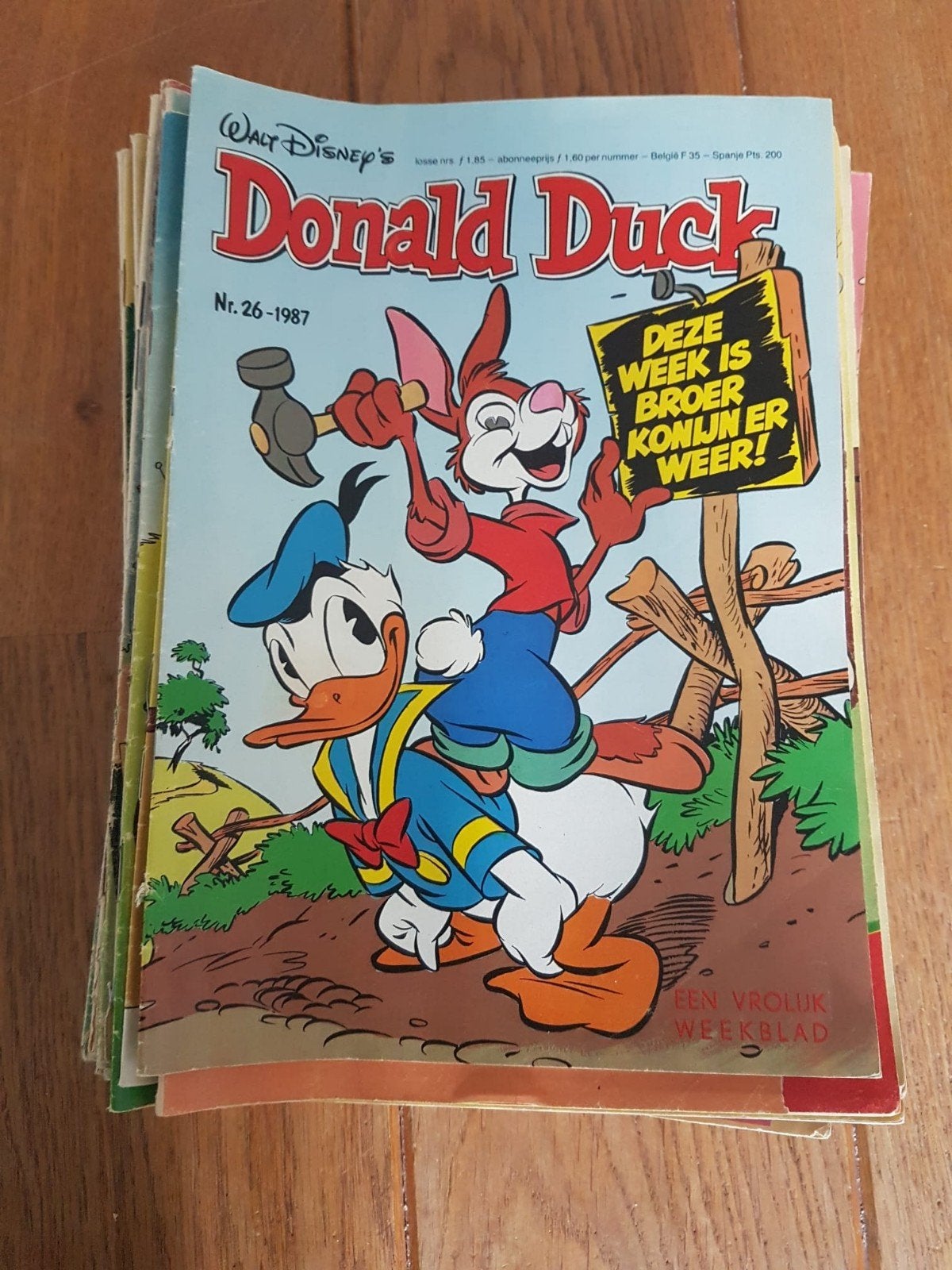 Donald Duck weekbladen 50 stuks - Diverse jaargangen, Boeken, Stripboeken, Meerdere stripboeken, Ophalen of Verzenden, Gelezen