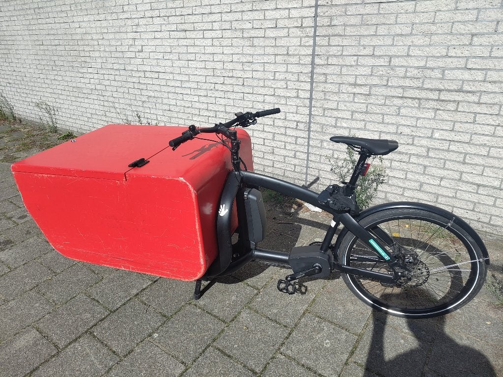 Bakfiets Triobike Cargo Big, Fietsen en Brommers, Gebruikt, Goederen, Elektrisch, Ophalen