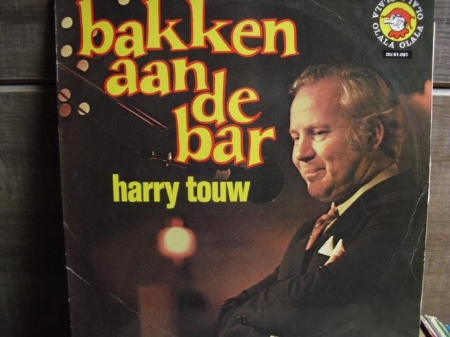 Harry Touw "Bakken Aan De Bar" LP, Gebruikt, Ophalen of Verzenden, 1970 - 1979, 12 inch