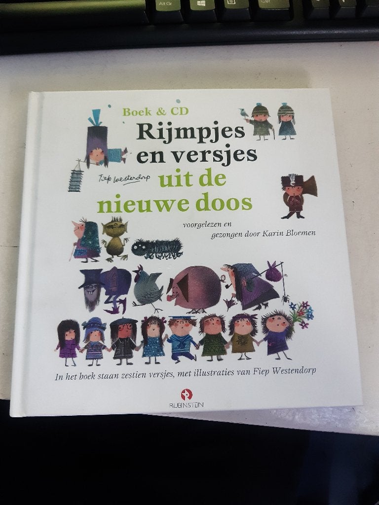 Rijmpjes & versjes uit de nieuwe doos (Z199-27) met cd., Ophalen of Verzenden, Zo goed als nieuw