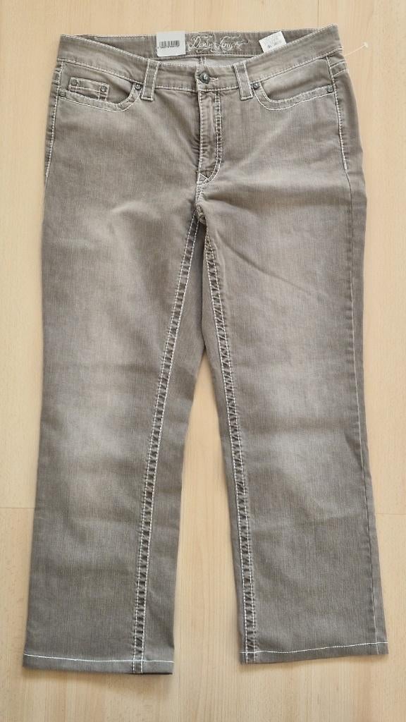 Cambio broek maat 44, lang, NIEUW, Kleding | Dames, Broeken en Pantalons, Cambio, Beige, Maat 42/44 (L), Nieuw