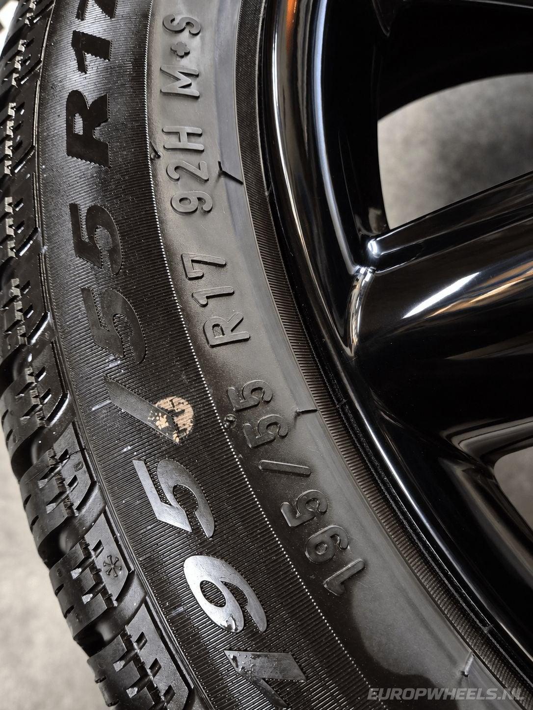 17 inch MINI Clubman F54 JCW velgen winterbanden 528, Gebruikt, -, -, Banden en Velgen
