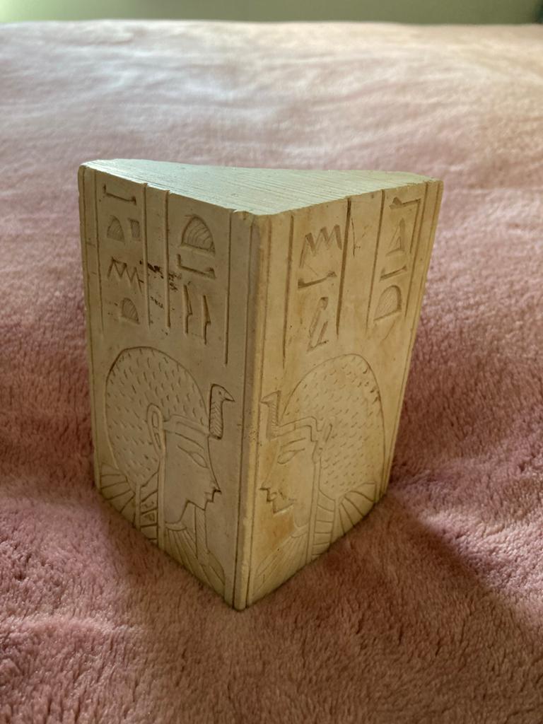 Egyptische decoratie met hiërogliefen en farao-afbeeldingen, Ophalen of Verzenden