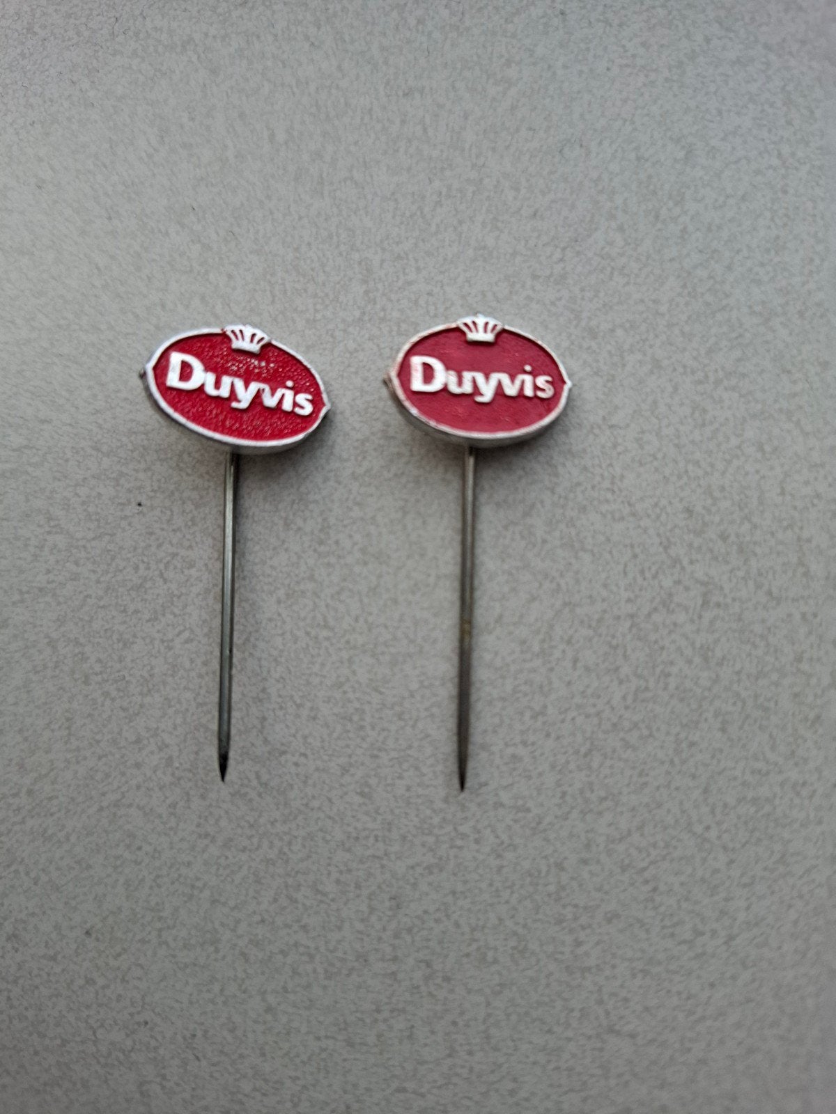 Vintage speldjes pins prikkers steekspelden Duyvis, Ophalen of Verzenden