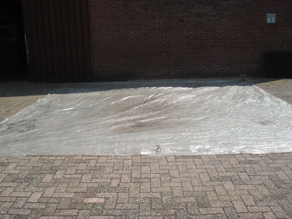2x  plastic landbouwfolie  wit en zwart, Doe-het-zelf en Verbouw, Ophalen of Verzenden, Gebruikt, 15 m² of meer, Folie