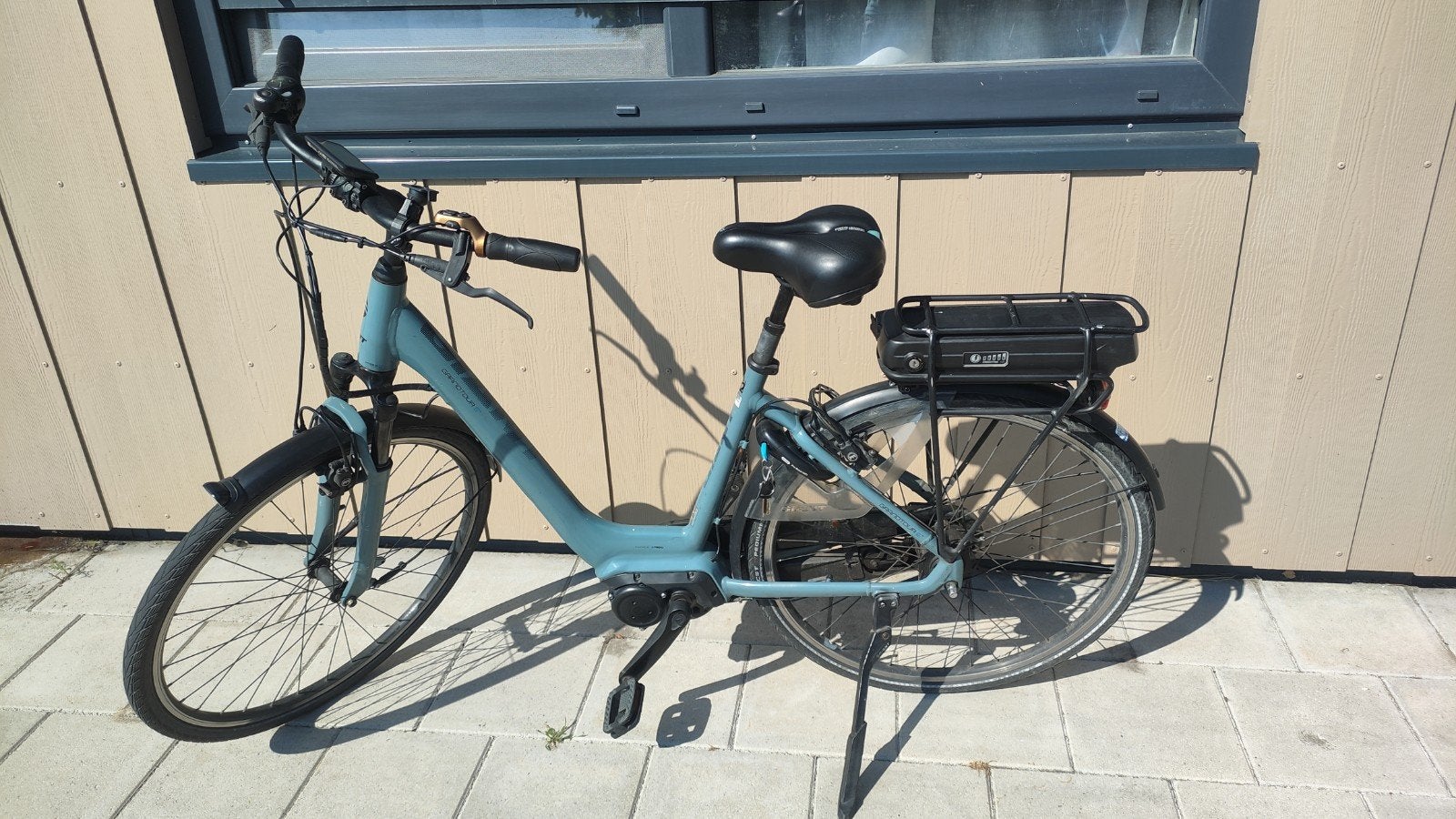 Giant Grandtour E+ elektrische fiets, maat M, zeer goede acc, Ophalen, Gebruikt, 50 km per accu of meer, Overige merken