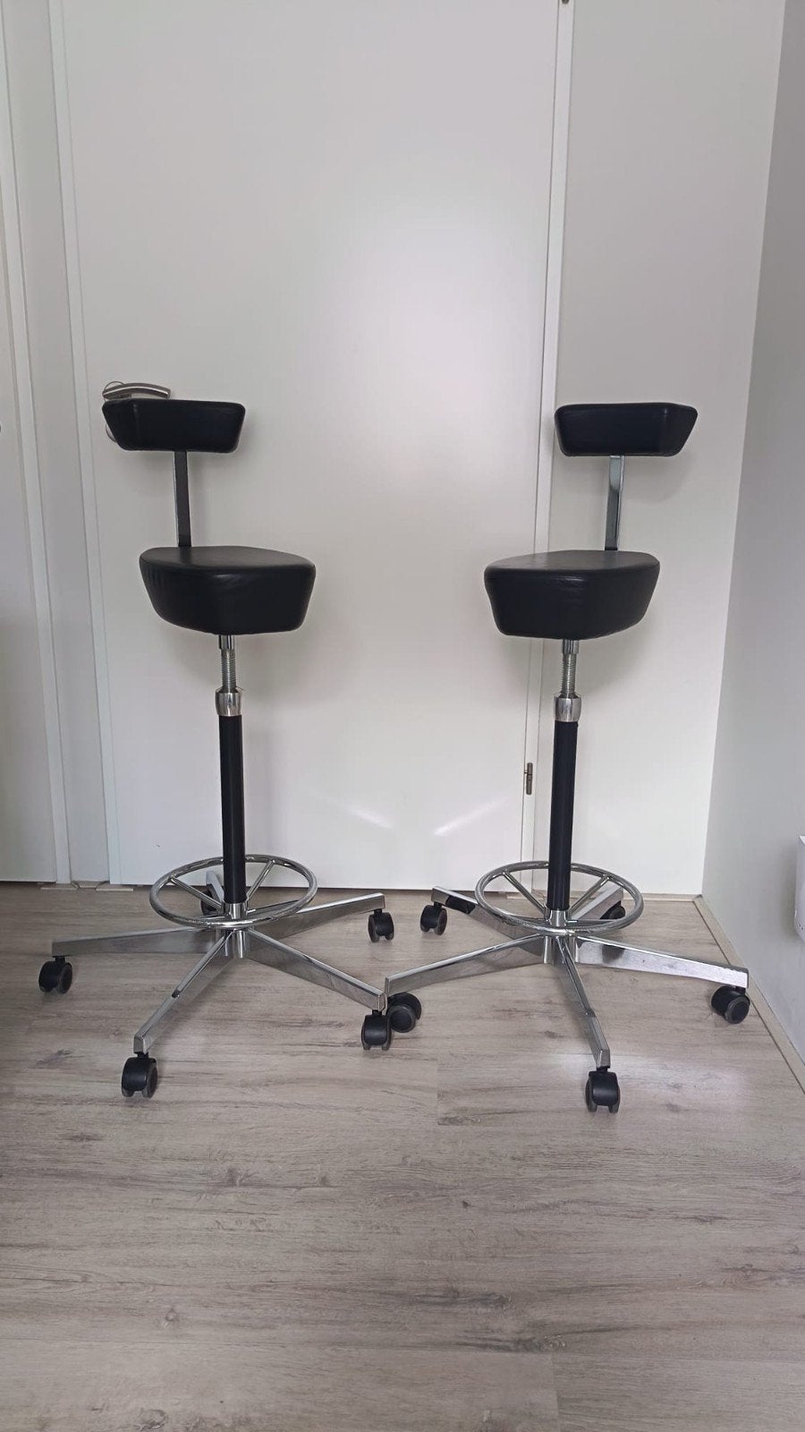 2x Vitra Nelson Perch door George Nelson DESIGN, Ophalen, Gebruikt, Zwart