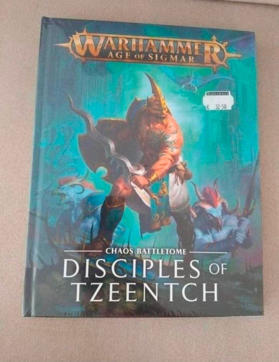Warhammer chaos battletome disciples of tzeentch age of sigm, Hobby en Vrije tijd, Ophalen of Verzenden, Nieuw, Warhammer