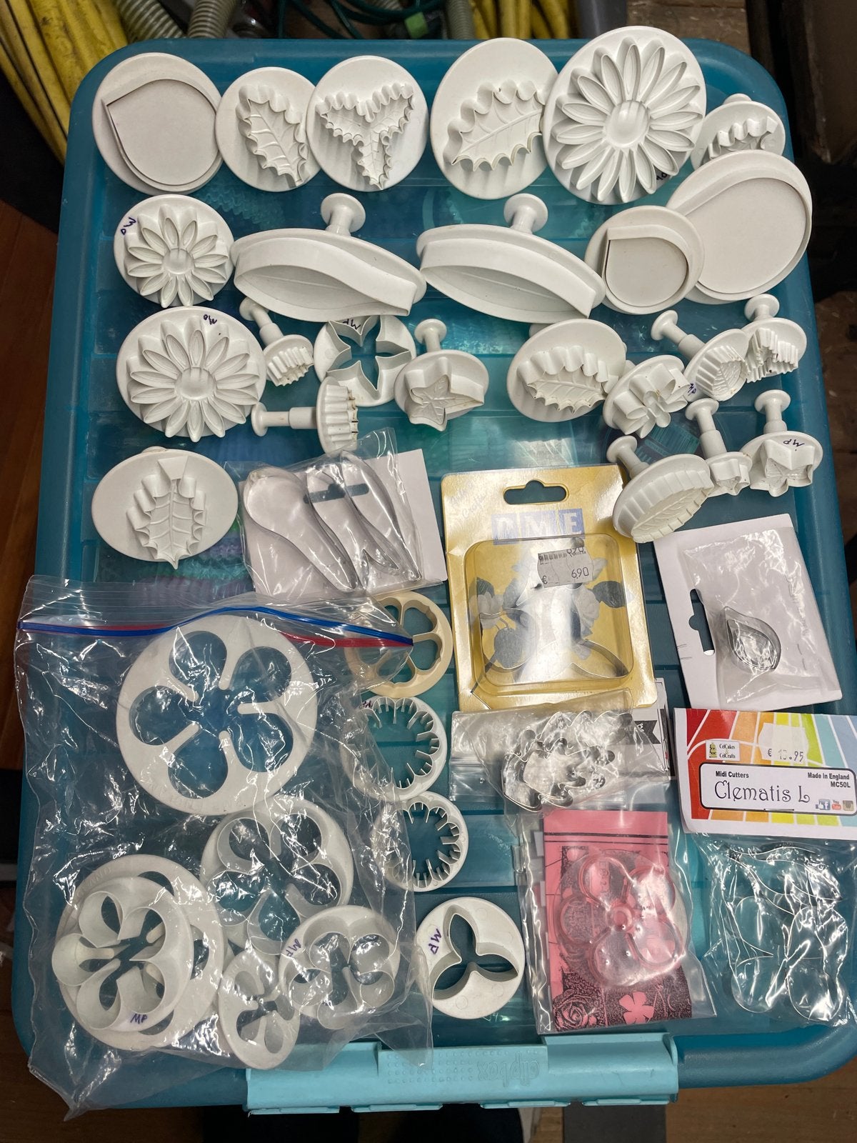 Grote collectie uitstekers voor taartdecoratie, Ophalen of Verzenden, Zo goed als nieuw, Taarten of Cupcakes, Versiering