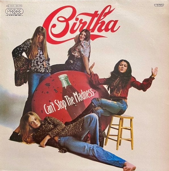 lp,Birtha – Can't Stop The Madness, Ophalen of Verzenden, Gebruikt, 12 inch, Poprock