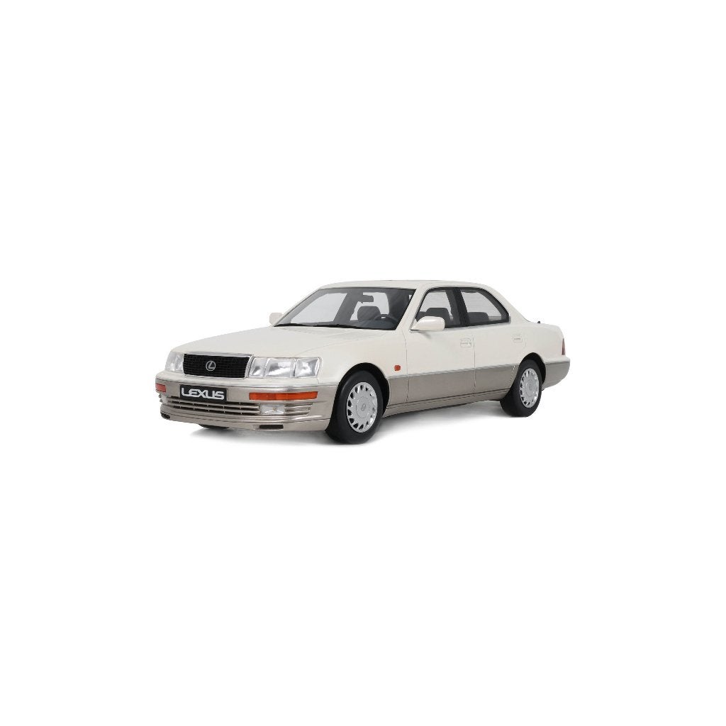 Aankondiging 1:18 Ottomobile Lexus LS 400 Diamond White, Ophalen of Verzenden, Nieuw, Auto, OttOMobile