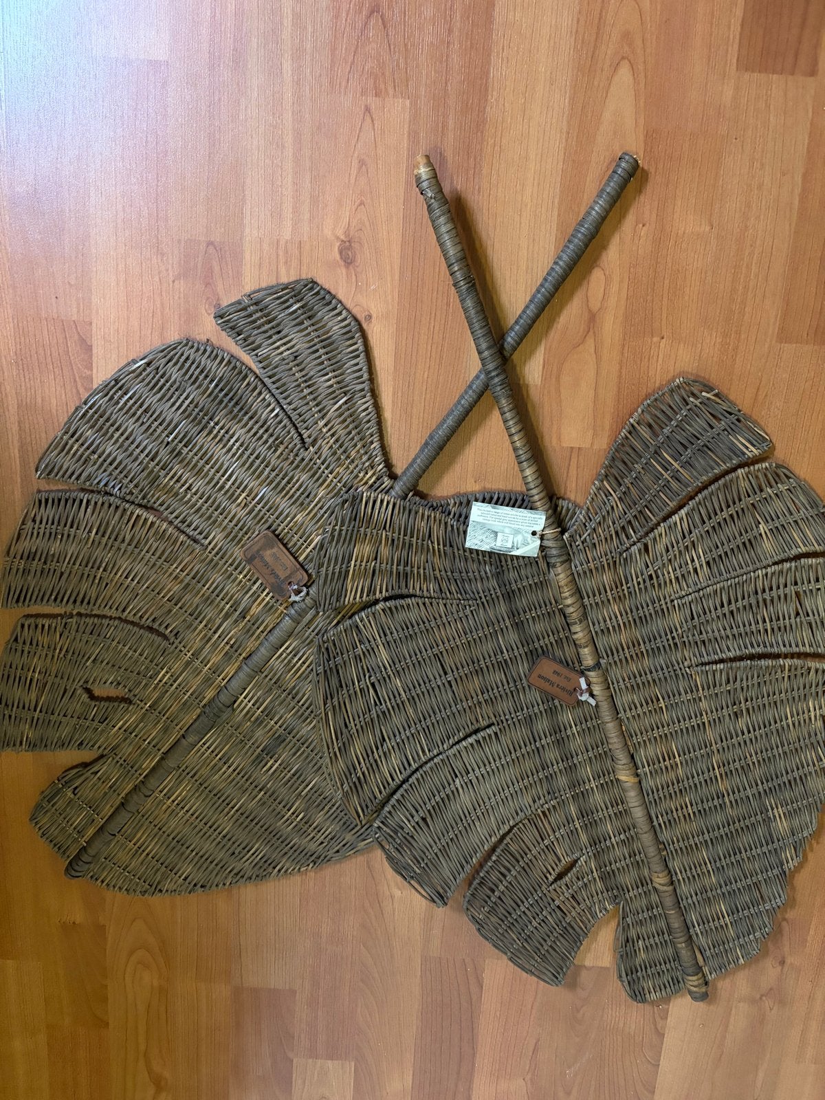 Rivièra Maison rattan monstera leaf/blad, Ophalen, Overige materialen, Overige stijlen, Zo goed als nieuw