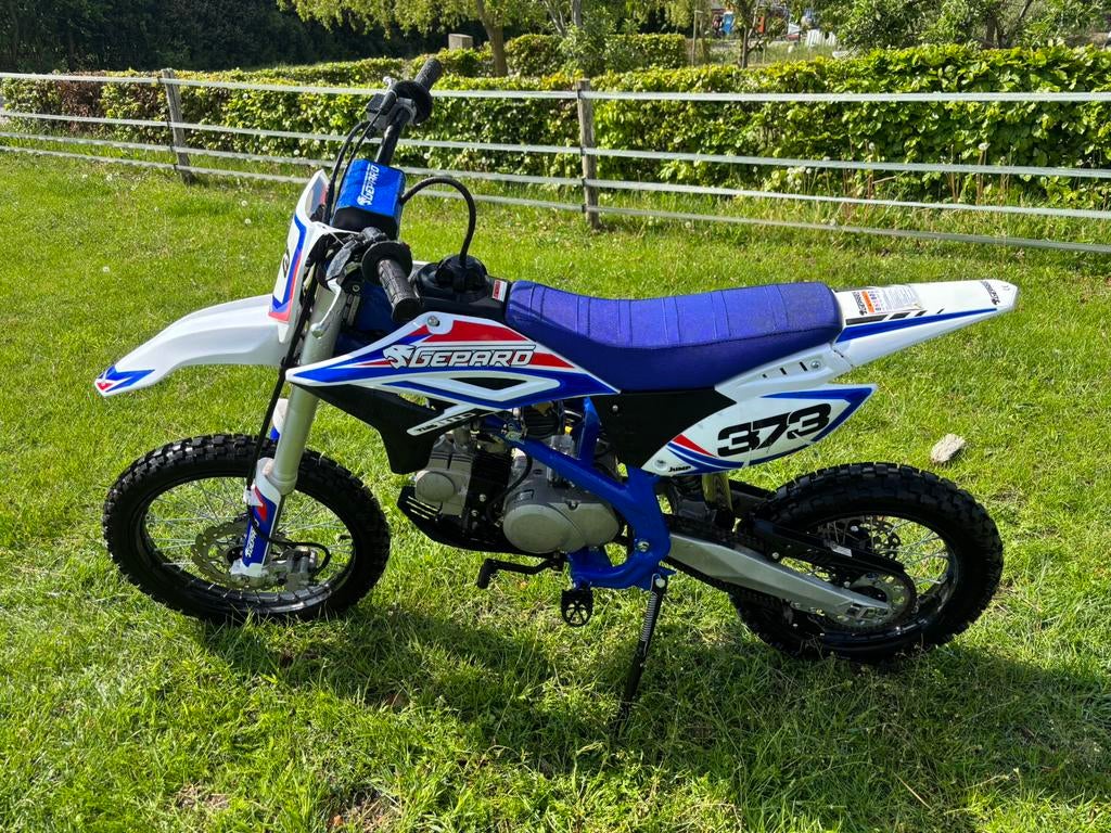 Dirtbike 125cc  te koop, Ophalen, Zo goed als nieuw, 124 cc, Schijfrem