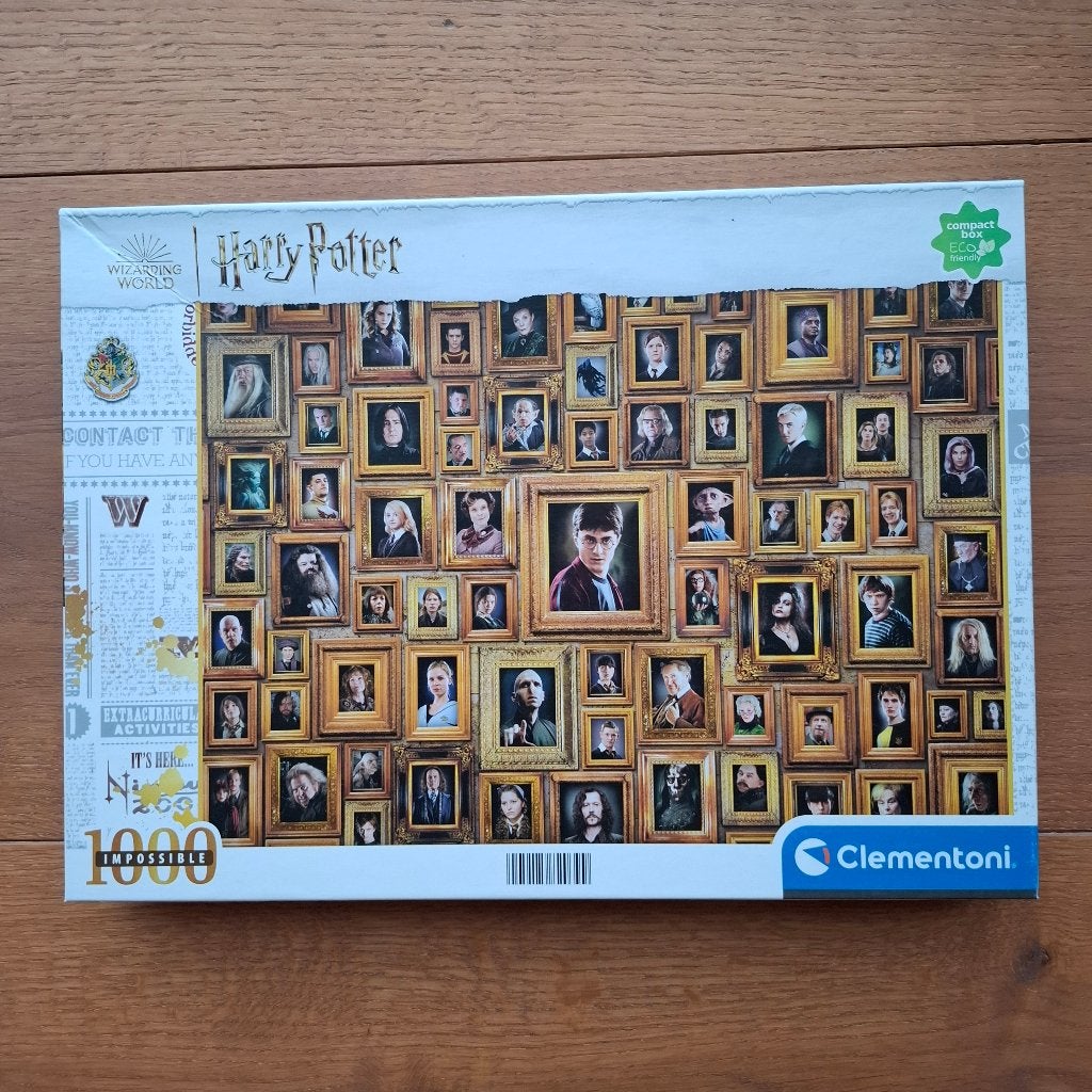 Puzzel clementoni harry potter impossible, Ophalen of Verzenden, 500 t/m 1500 stukjes, Zo goed als nieuw, Legpuzzel