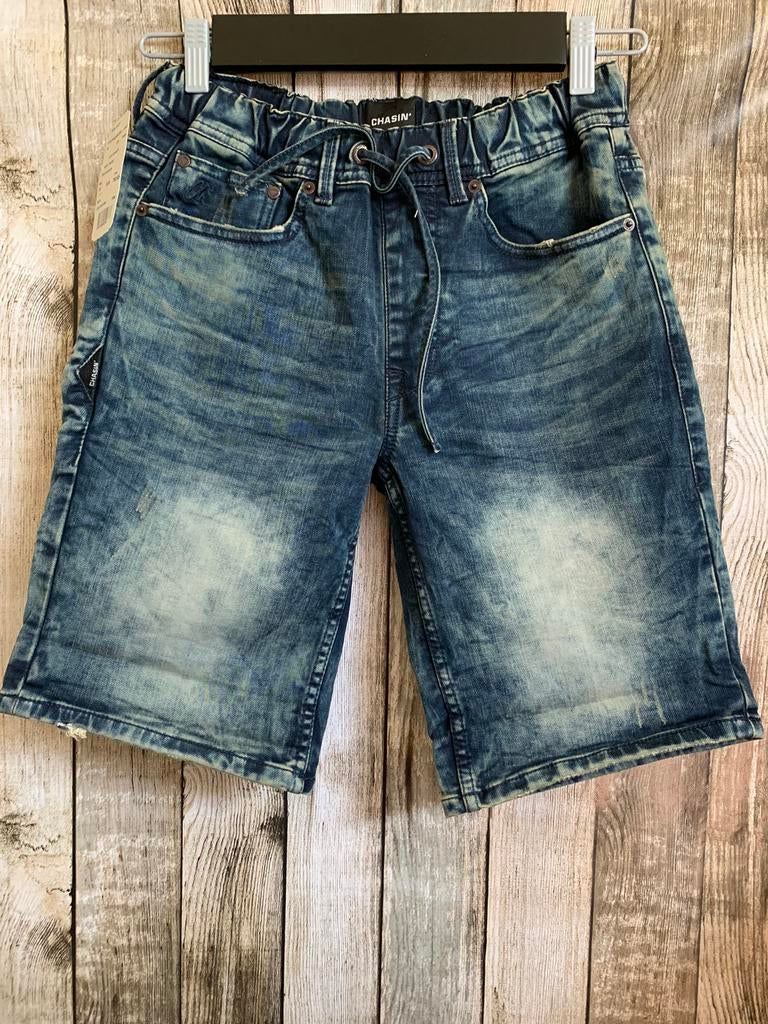 Nieuw Chasin Ego super gave slim fit jeans short (Maat XS), Verzenden, Nieuw, Blauw, W32 (confectie 46) of kleiner